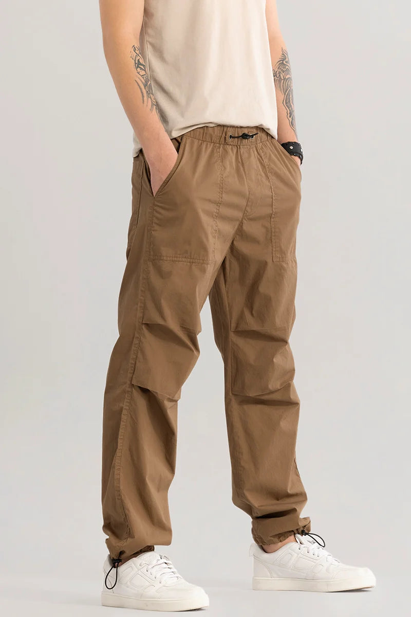 Nimbusflex Brown Parachute Pants