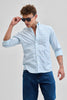 Light Blue Checks Oxford Shirt