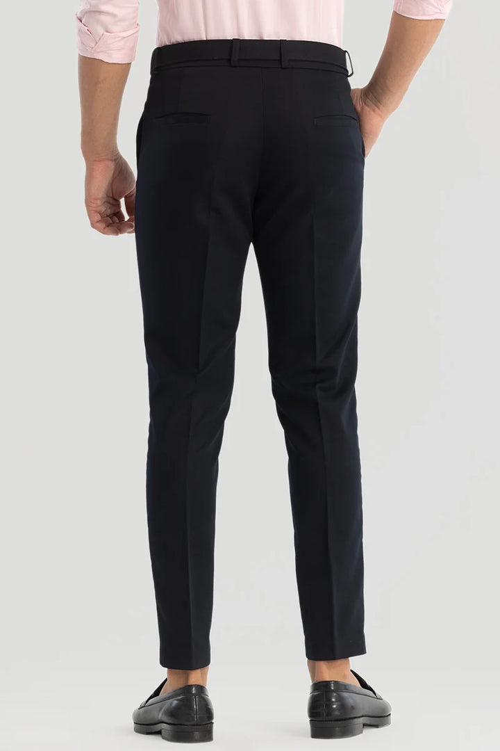 Black Slim Fit Trousers