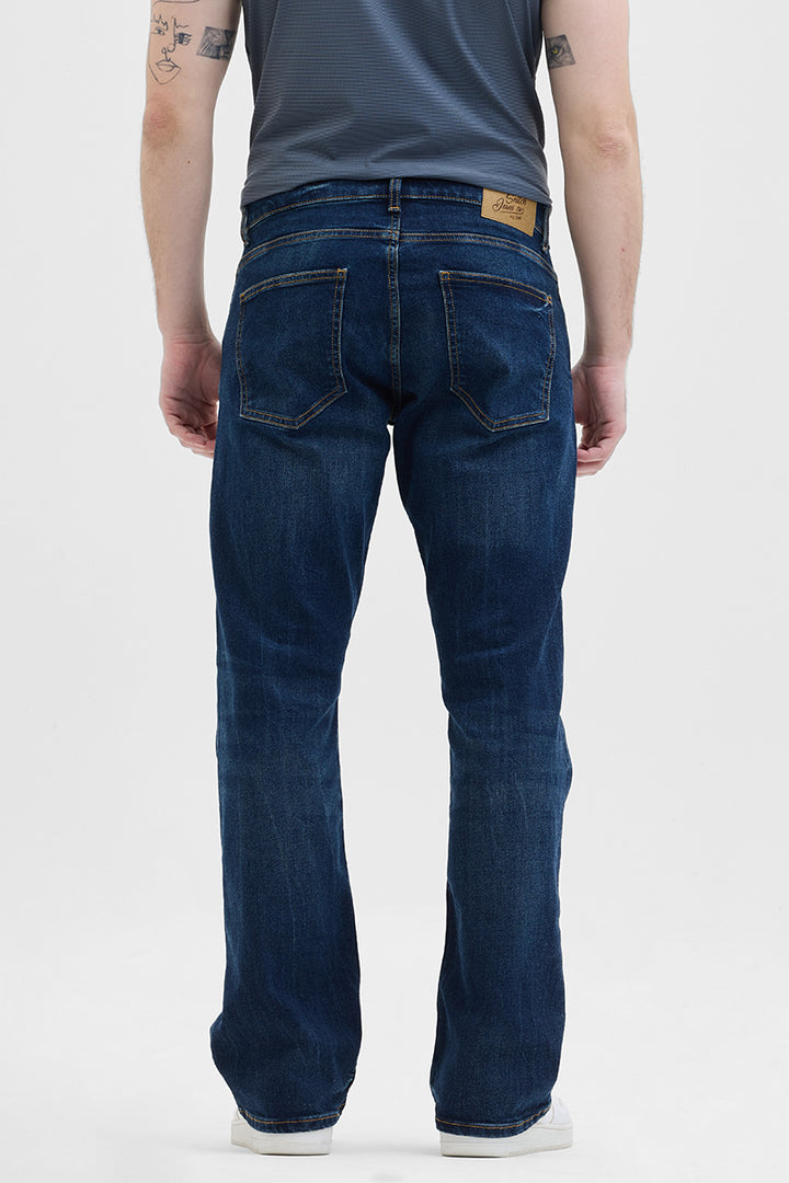 Navy Bootcut Jeans