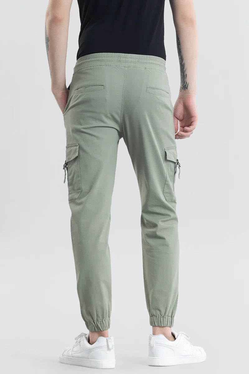 Noemi Sage Green Cargo Pant