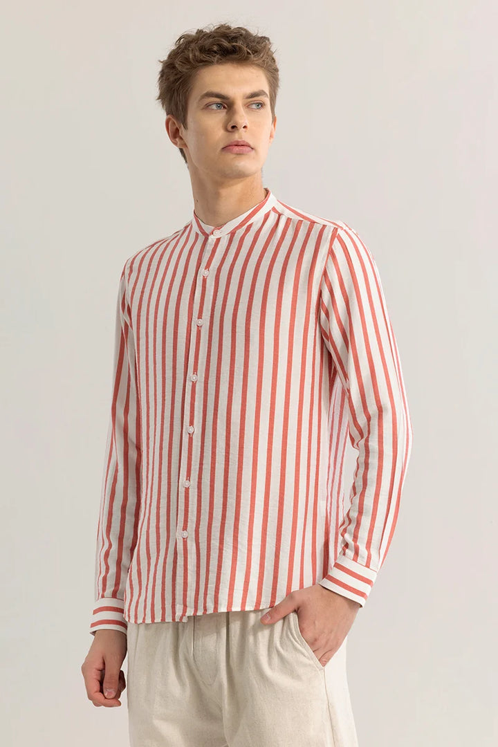 Nautistripe Pink Stripe Shirt