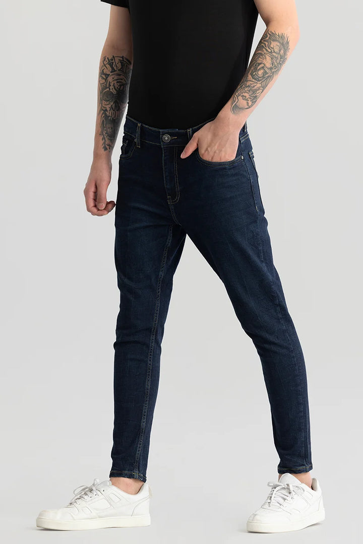 Livia Prussian Blue Skinny Fit Jeans