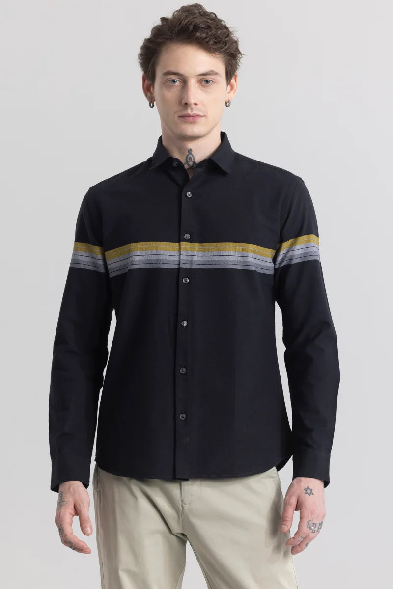 Stripelush Black Stripe Shirt