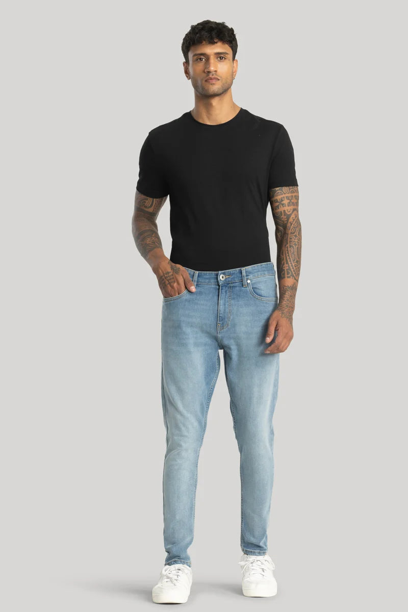 Vito Light Blue Skinny Fit Jeans