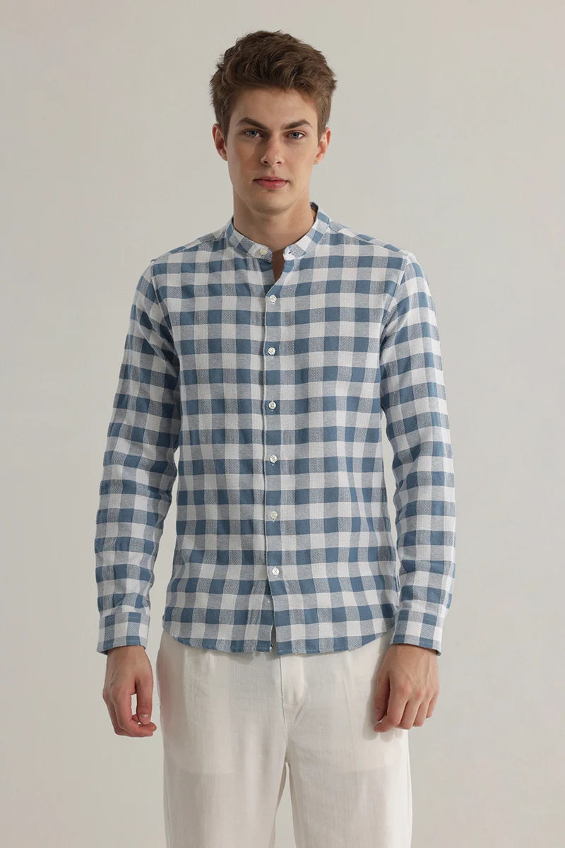 Plaiddora Blue Check Shirt