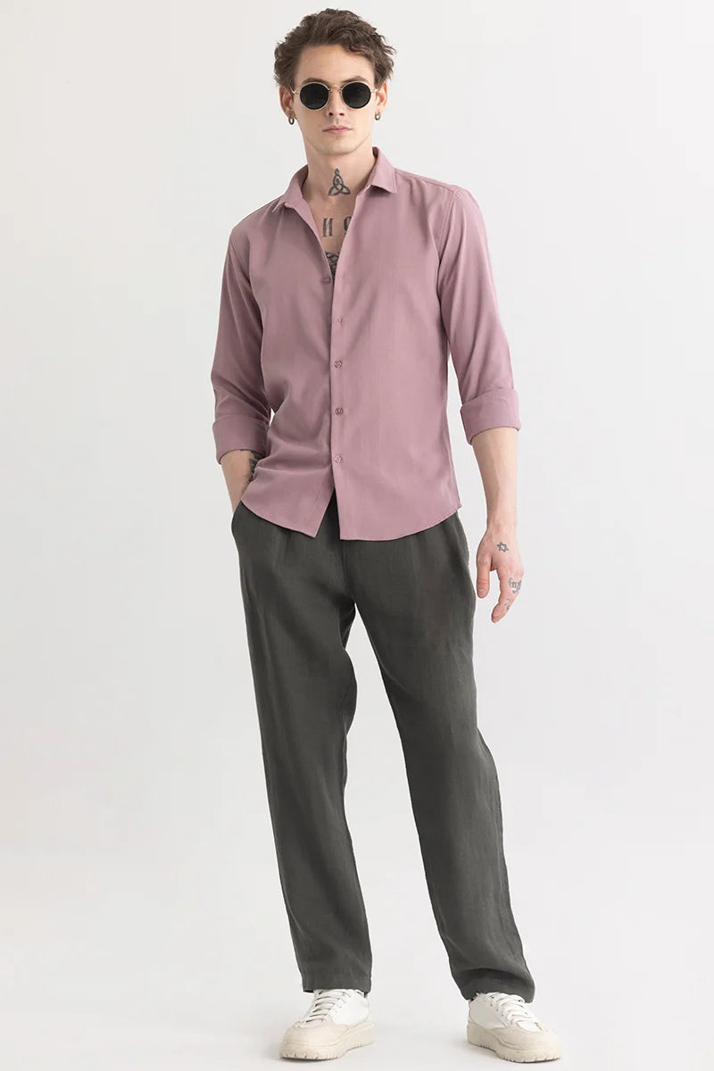 FlexiForm Mauve Textured Shirt