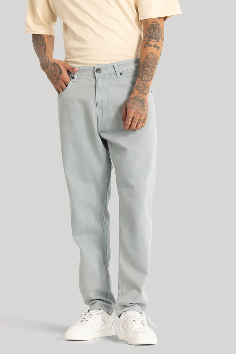 Light Blue Baggy Fit Jeans