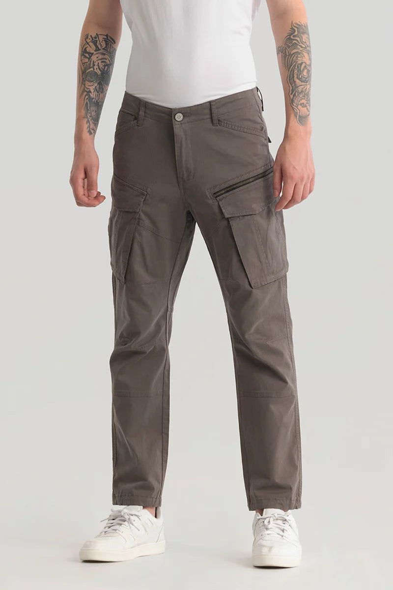 Tyke Pro Grey Cargo Pant