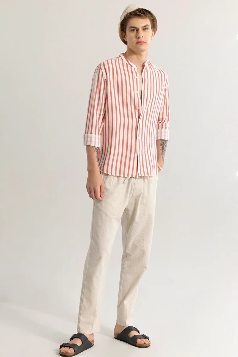 Nautistripe Pink Stripe Shirt