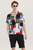 GeoVibrance Abstract Multicolor Shirt