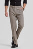 Ash Grey Stretch Slim Fit Trousers