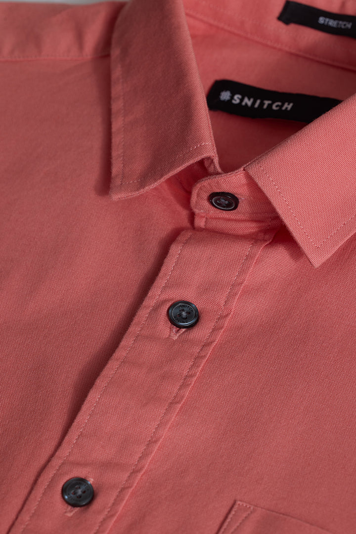 Coral Slim Fit Shirt