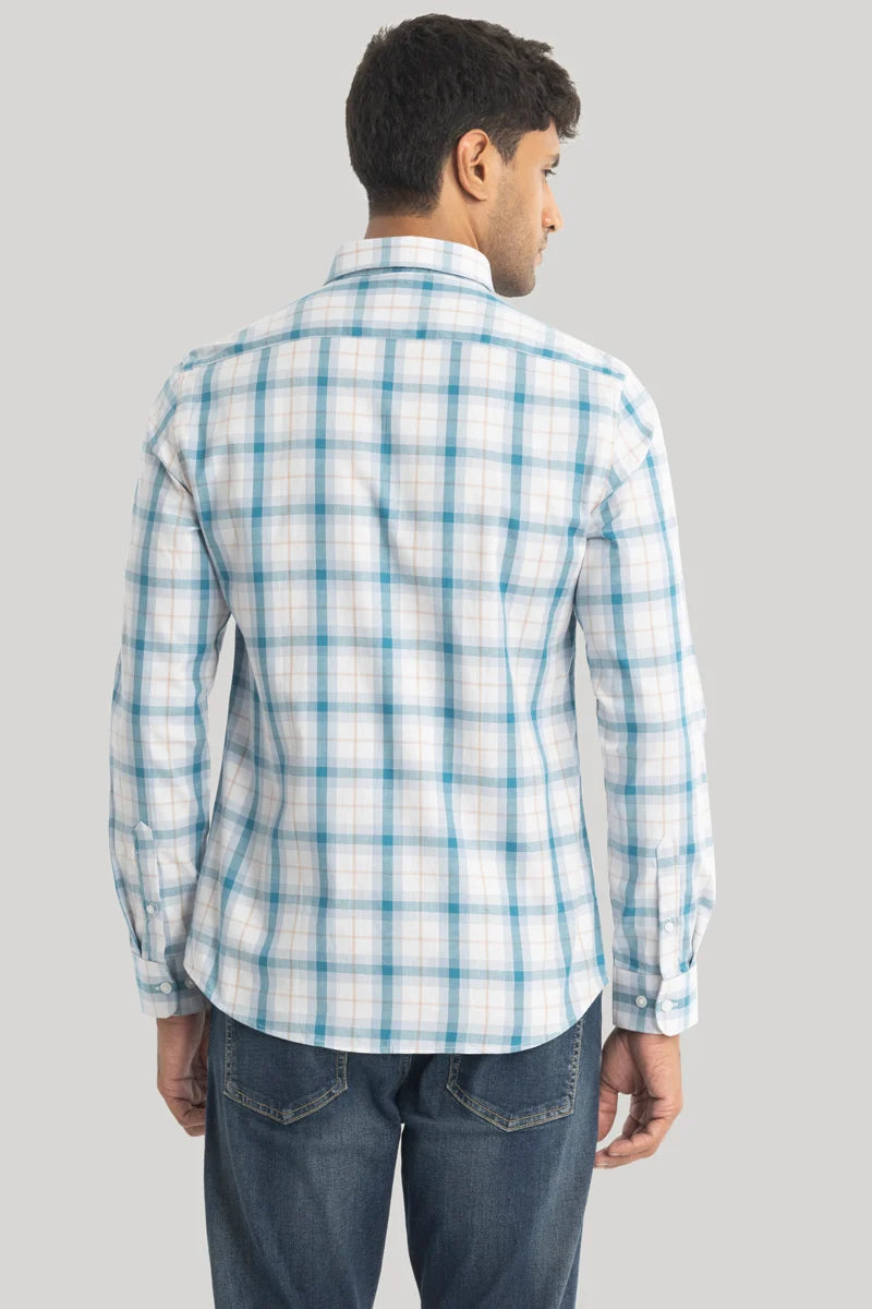 Lamberto Blue Checks Shirt