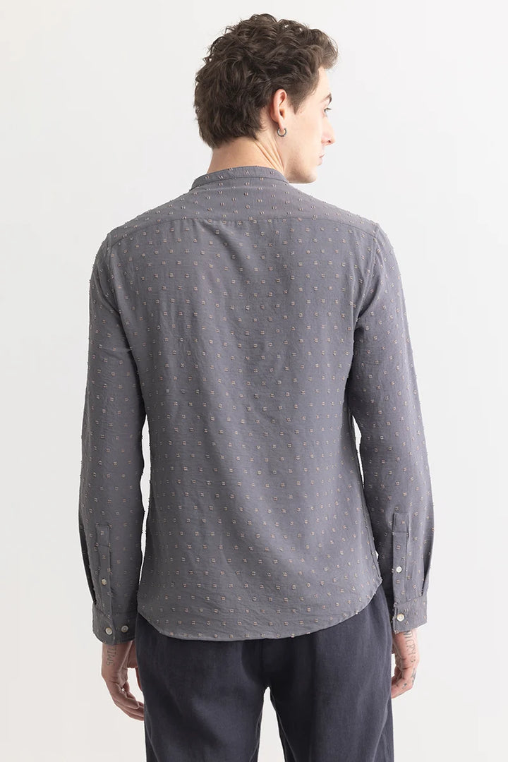 Texturity Textured Grey Shirt