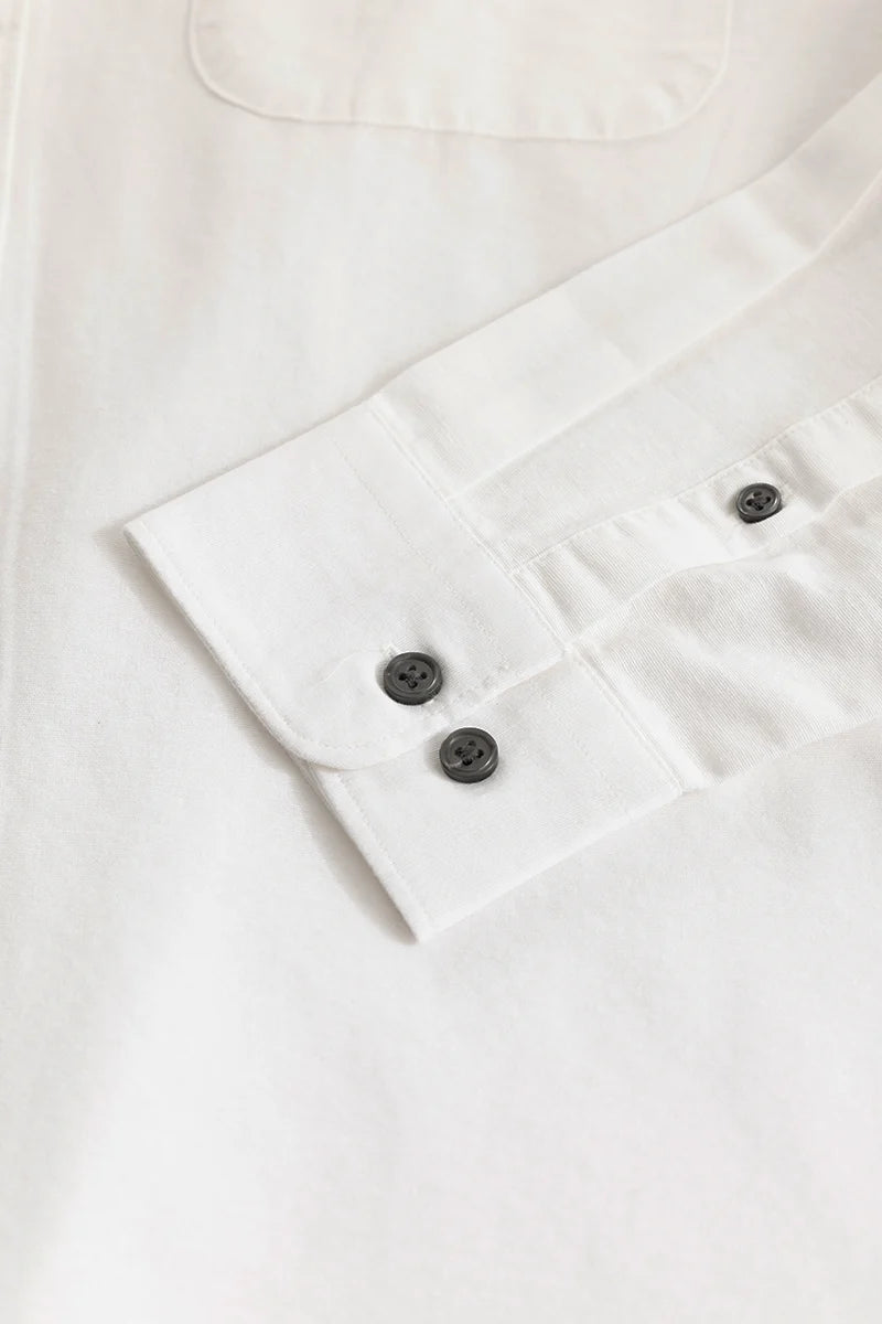 Viggo Plain White Shirt