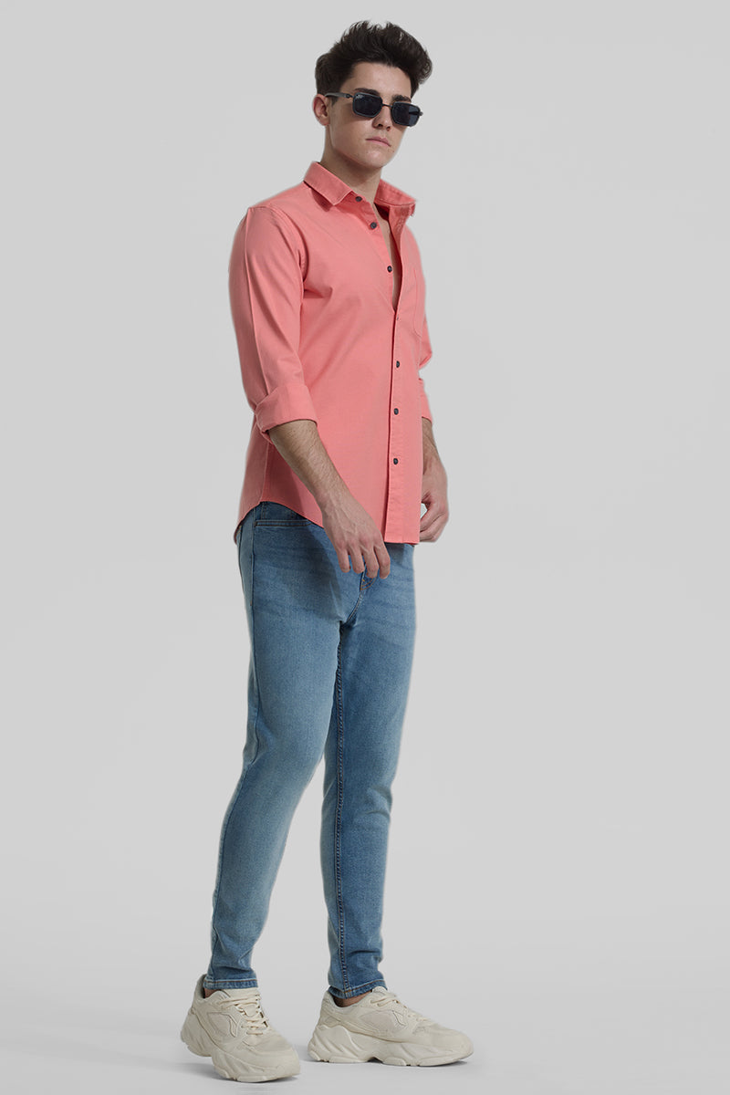 Coral Slim Fit Shirt