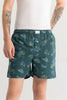 Eivind Floral Green Boxer