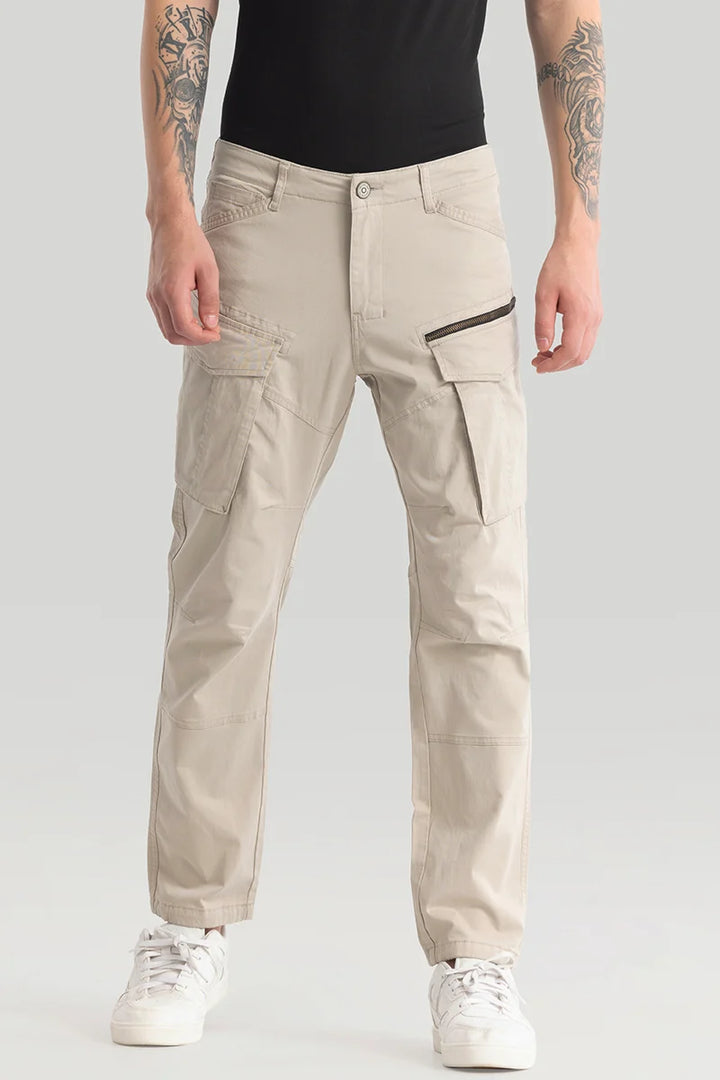 Tyke Pro Beige Cargo Pant