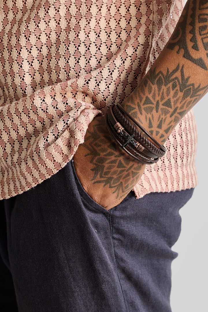 Wavecrest Dollar Brown Bracelet