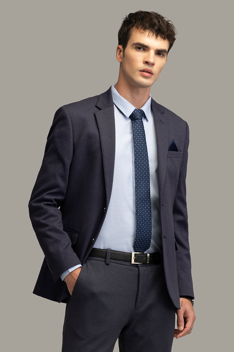 Classic Couture Navy Suit Blazer