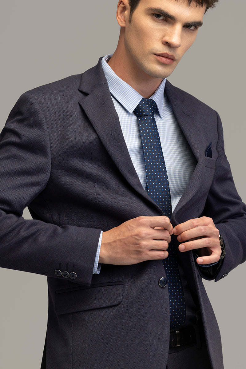 Classic Couture Navy Suit Blazer