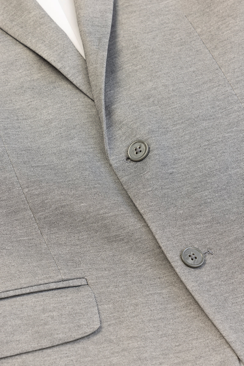 Stellar Serenity Grey Suit Blazer