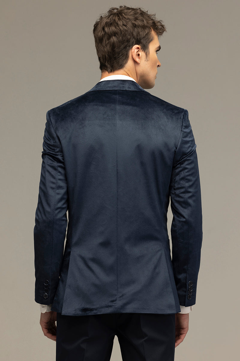 Velvet Verve Navy Blazer