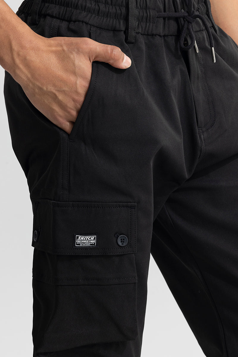 Stiller Black Cargo Pant