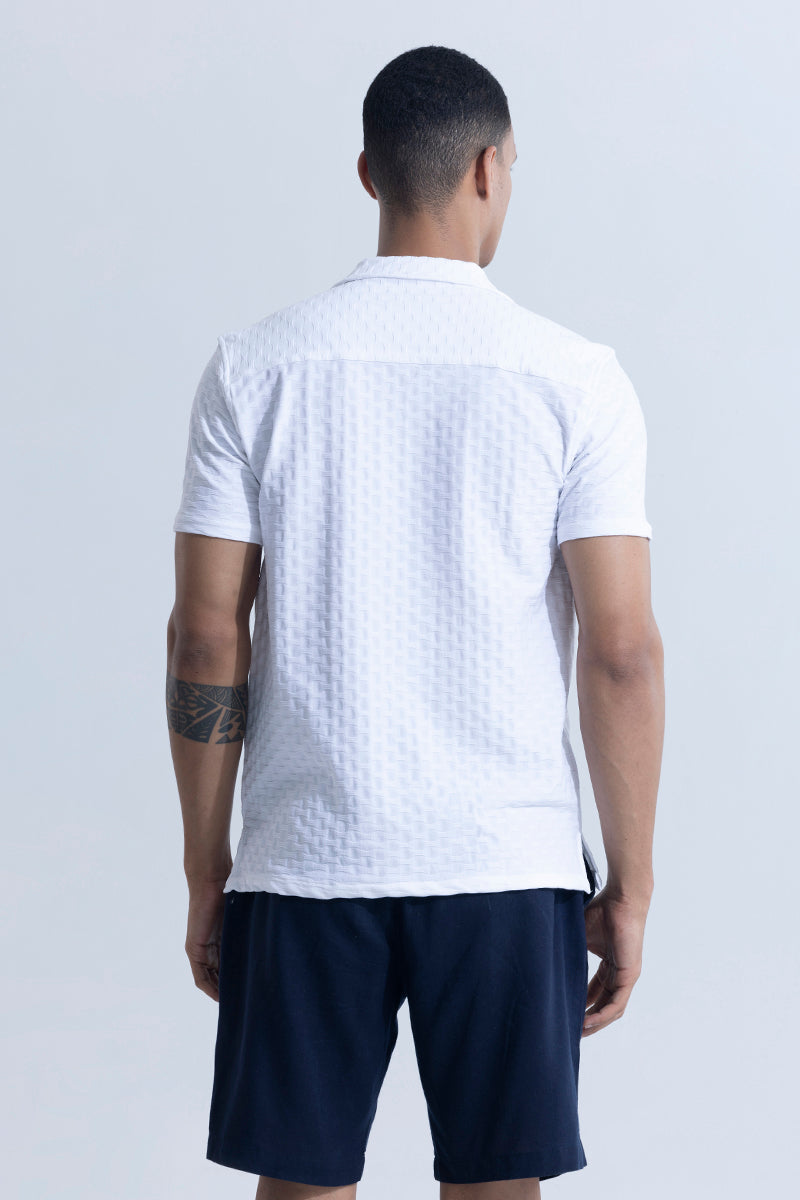 Interlace White Shirt