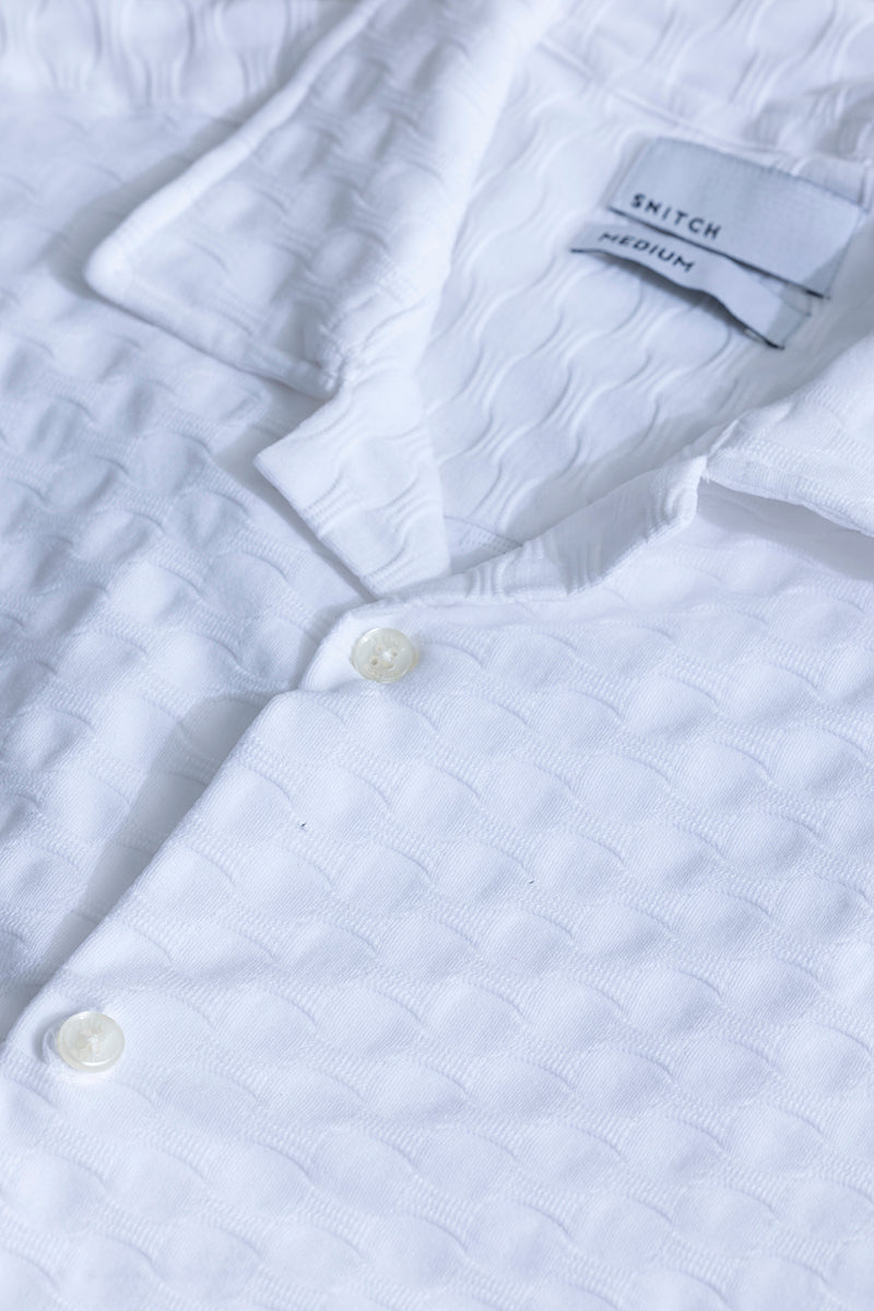 Interlace White Shirt