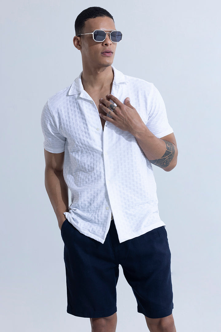 Interlace White Shirt