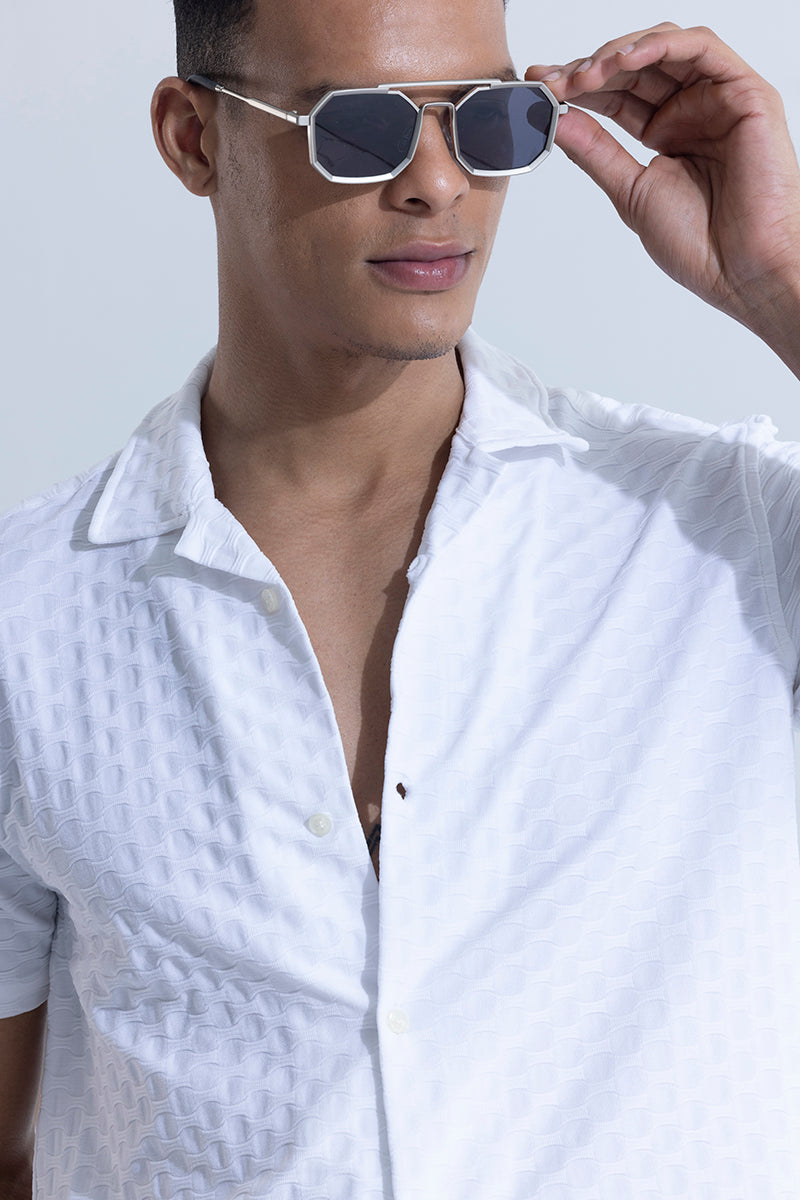 Interlace White Shirt