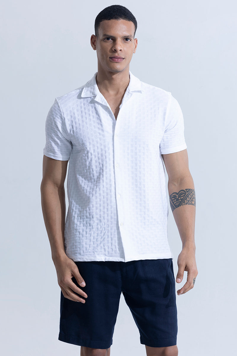 Interlace White Shirt