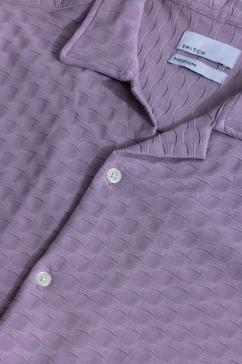 Interlace Lilac Shirt