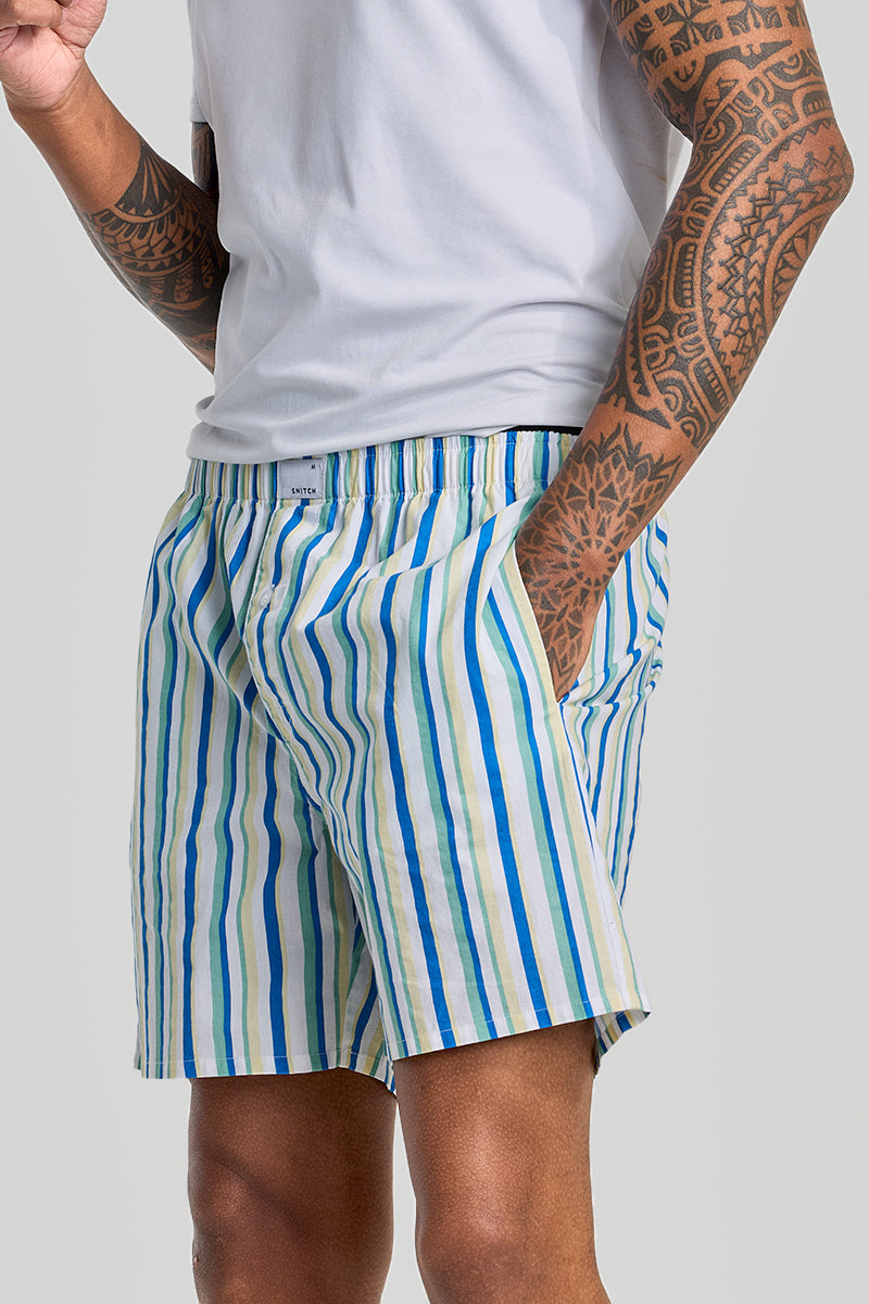 Blue Stripes Boxers