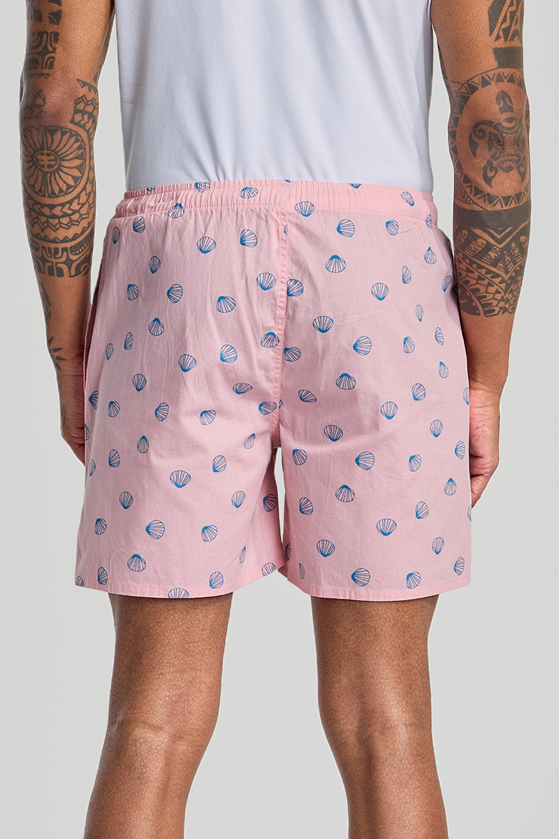 Light Pink Printed Boxers