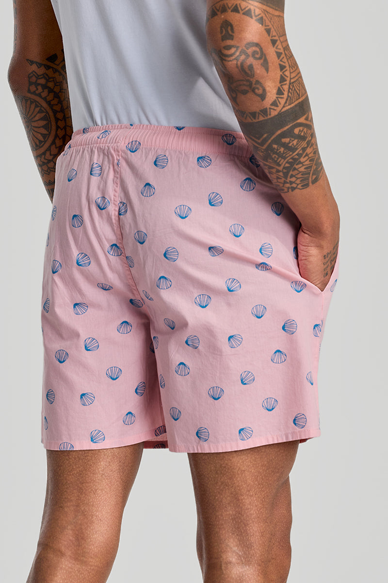 Light Pink Printed Boxers