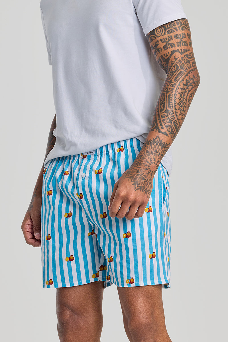 Blue Stripes Boxers