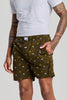 Olive Printed Boxers