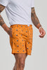 Orange Printed Boxers