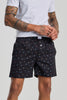 Navy Printed Boxers