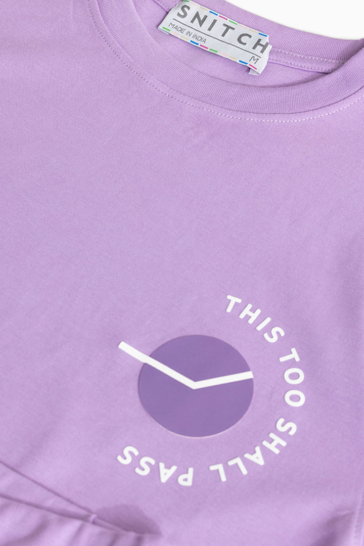 This Too Shall Pass Purple Co-Ords