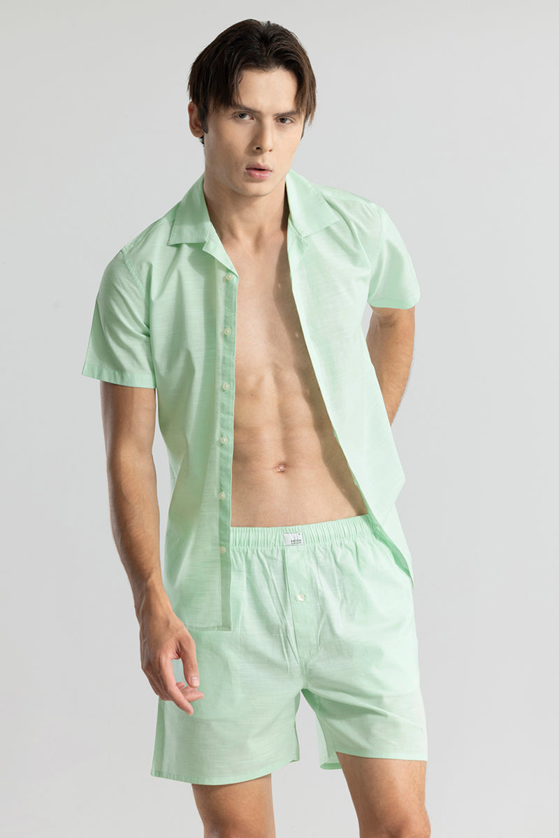 linane Mint Green Linen Co-Ords