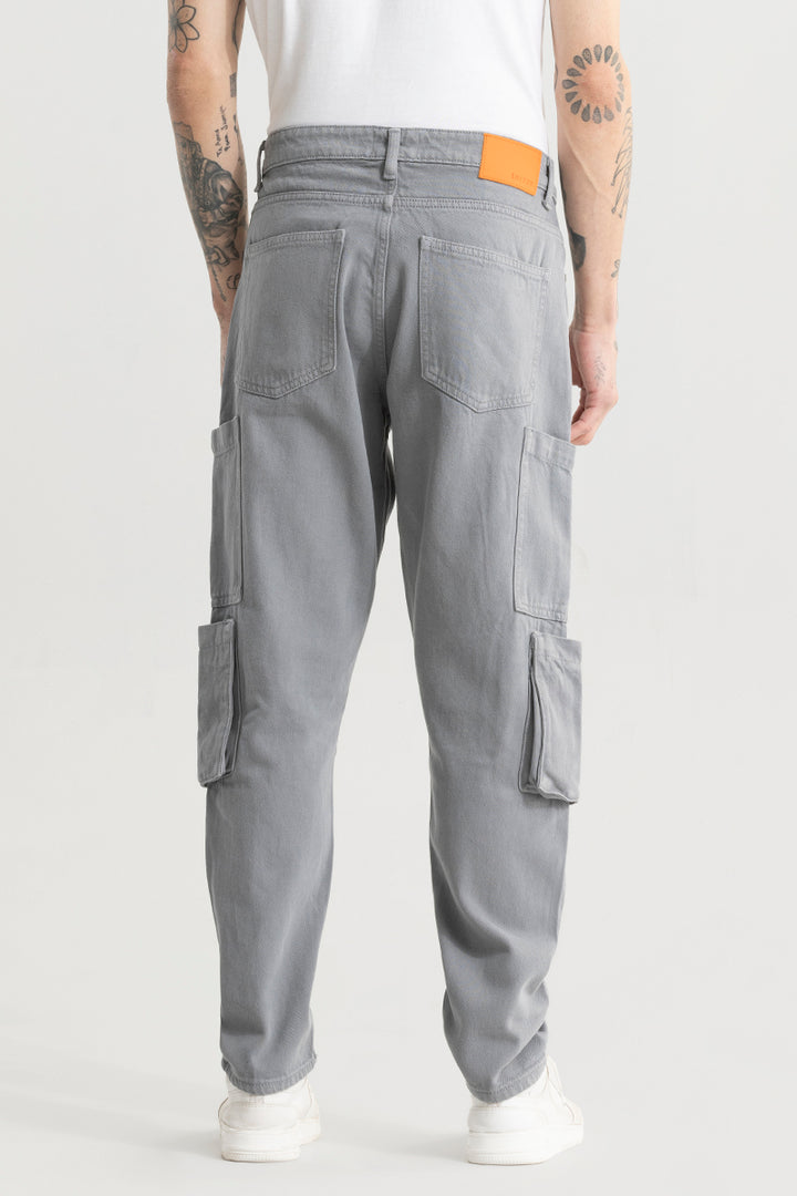 Void Grey Baggy Fit Jeans