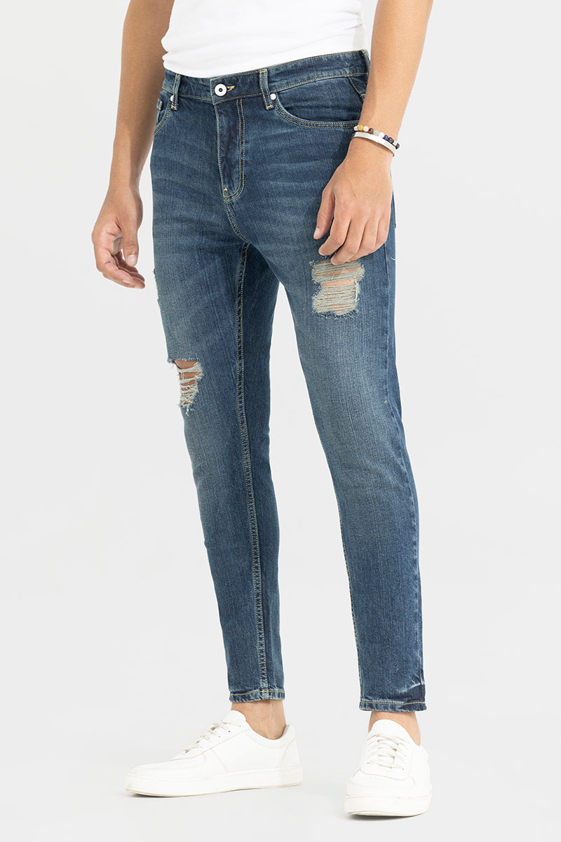 Fyre Mid Blue Skinny Jeans