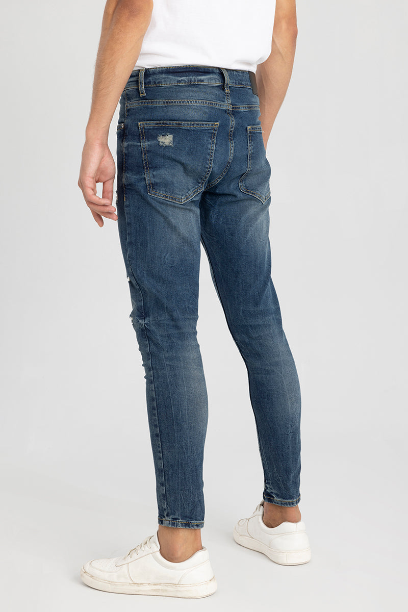 Rigze Mid Blue Skinny Jeans