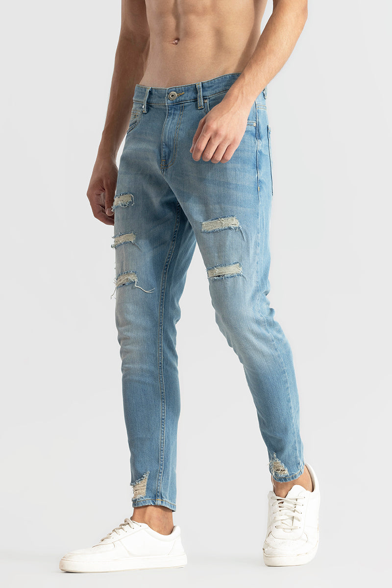 Raven Washed Blue Skinny Jeans