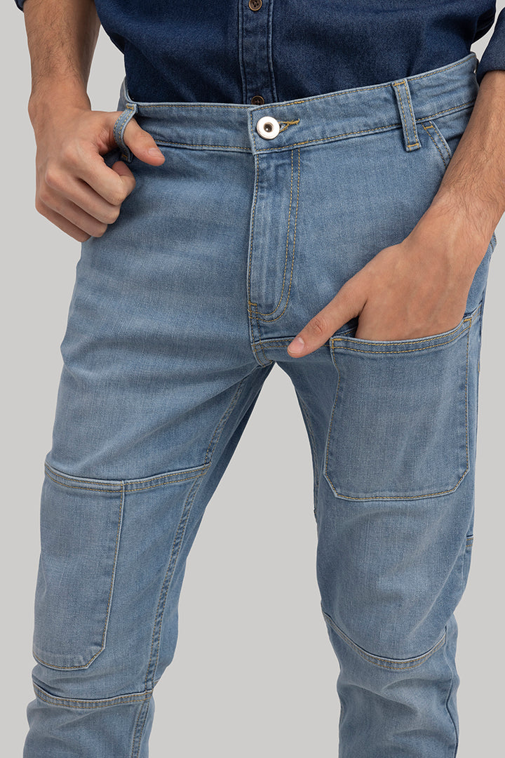 Edwin Sky Blue Skinny Jeans