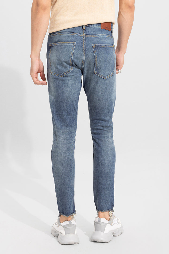 Cross Fraye Pebble Blue Skinny Jeans